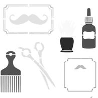 homme barbe taillée